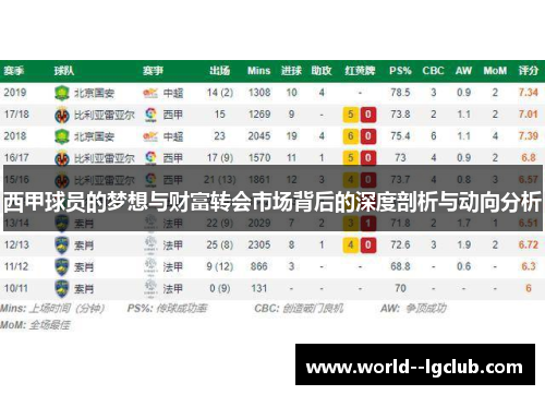 西甲球员的梦想与财富转会市场背后的深度剖析与动向分析